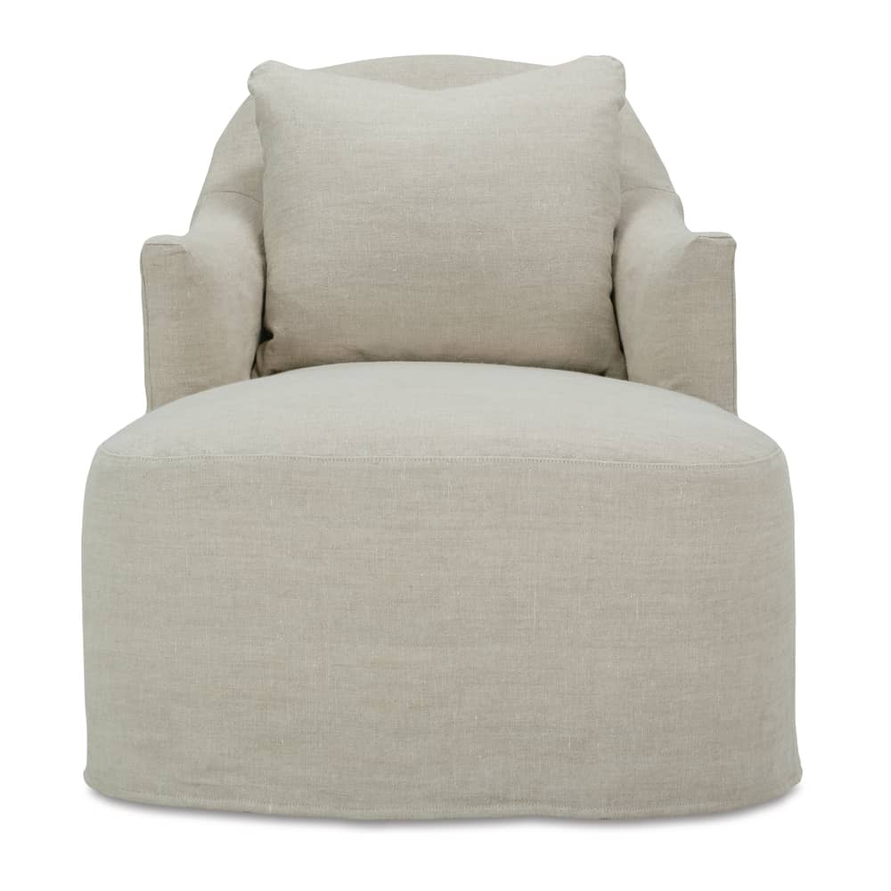 Noel Slipcovered Chaise Chair